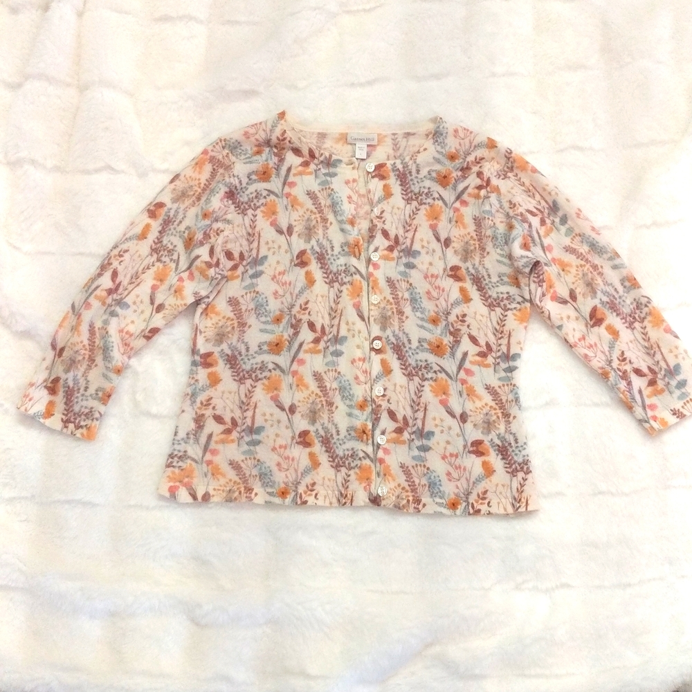 Garnet Hill cardigan sweater